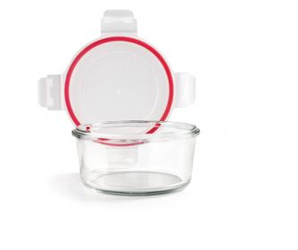 Caserola pentru alimente Ibili, sticla borosilicata, 610 ml