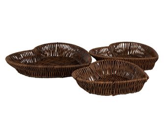 Set 3 košar 28x25x5 cm, 25x23x5 cm, 22x21x5 cm
