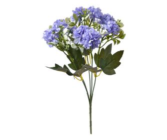 Buchet flori artificiale mov verzi 15x8x30 cm
