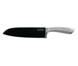 Nóż Santoku Garmisch, stal kuta, ostrze 16 cm