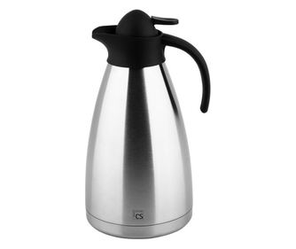 Cana termos Carl Schmidt Sohn Cottbus, otel inoxidabil, 2 l, negru/argintiu