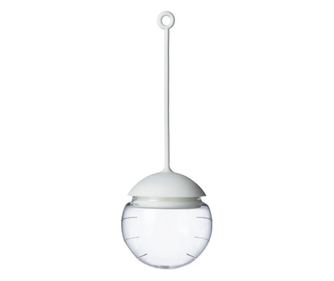 Инфузер за чай INFUSION GLOBE Viva Scandinavia V70302, 16 cм, Стъкло, Бял