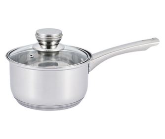 Caserola cu capac Rosberg R51210H20K, 20 cm, 3,5 litri, Inox