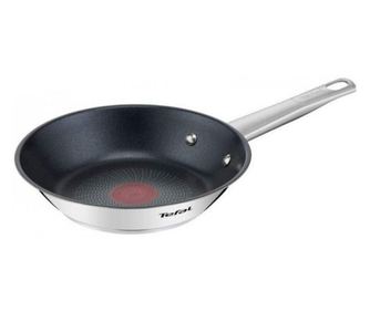 Tigaie Tefal B9220204 FP20 Lyon, 20 cm, Inductie, Termo-semnal, Argintiu