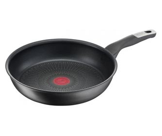 Tigaie Tefal G2550572, 26 cm, Thermo-Spot, Strat antiaderent de titan X6, Inductie, Negru