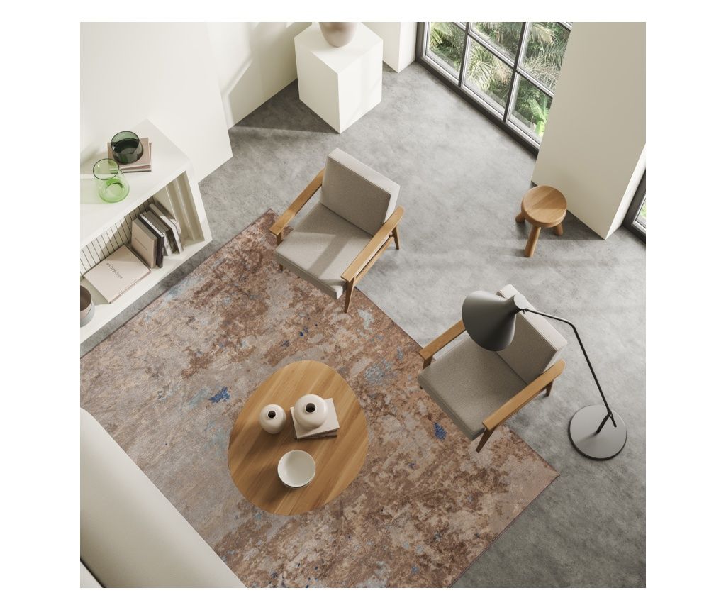 Χαλί σχεδιαστών SERENITY CREAM, χειροποίητο, 240 x 340 εκ.