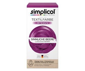 Simplicol Intensiv течна интензивна текстилна боя, къпина