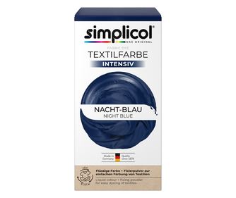 Simplicol Intensiv течна интензивна текстилна боя, нощно синя