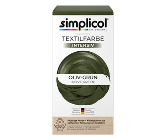 Simplicol Intensiv течна интензивна текстилна боя, маслинено зелено