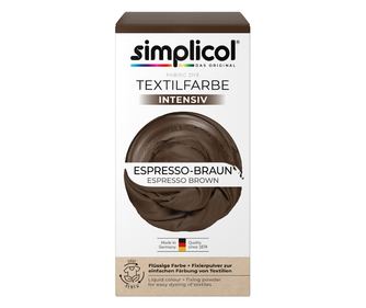 Simplicol Intensiv течна интензивна текстилна боя, експресо кафява