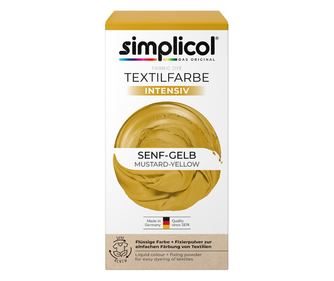 Simplicol Intensiv течна интензивна текстилна боя, горчица