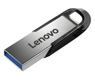 Memorie USB Lenovo DataTraveler, 512 GB, USB 3.0 Type-A, Metalic + Adaptor USB Type-C