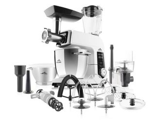 Кухненски робот ETA Gratus Kuliner II Origin 2038 90000, 1700 W, купа 6.7 литра + купа 3.5 литра, изцяло метален дизайн, LED, се