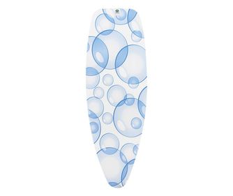Husa pentru masa de calcat Brabantia D 90300163, 135x45 cm, 9 mm, PerfectFlow, Alb/Albastru deschis