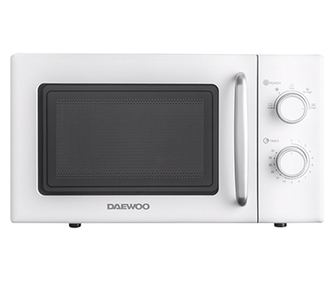 Мощна и просторна микровълнова фурна, марка Daewoo, капацитет 20 литра.
