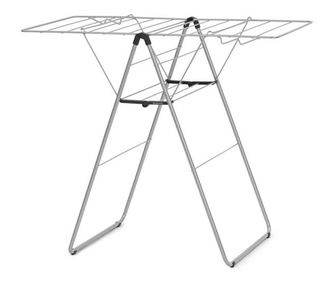 Uscător de rufe Brabantia Hangon 1004163, 15 m, 4 umerase, Ajustabil, Blocare copii, Oțel inoxidabil