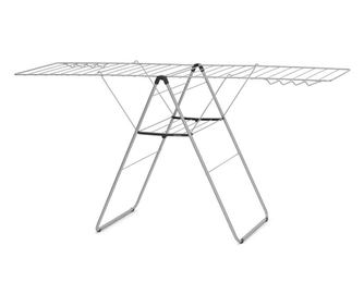 Uscător de rufe Brabantia Hangon 1004169, 25 m, 8 umerase, Ajustabil, Blocare copii, Oțel inoxidabil