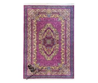 Perzijska preproga s klasičnim dizajnom, vijolična barva - 150x225cm