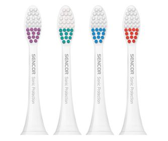 Glave četkica za zube Sonic Protect - Set od 4 kom.