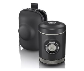 Wacaco Picopresso hordozható kézi kávéfőző, nem kell tölteni, 80 ml, 18 bar, nyitott porta szűrő, fekete