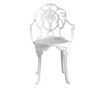 Scaun HubRom, ISPARTA 43x42x50x92 cm Alb