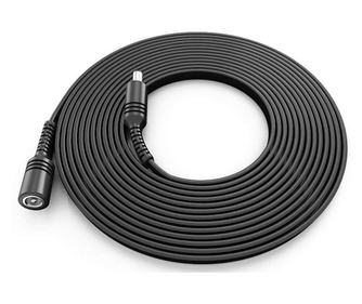 Cablu de Alimentare, Extensie Mufata de 20m MRG M1168, Mufat Mama - Tata 5.5mm, Universal, Pentru Camera de Supraveghere, Pana l