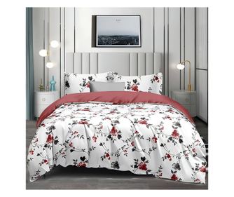 Двулицево спално бельо (размер за приста) EmonaMall, 4 части - Модел S17582