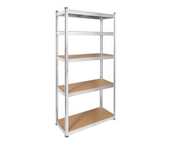 Kovinska polica 5 MDF polic 180x90x40 kompaktna