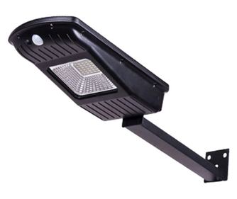 Corp De Iluminare Stradala Cu Putere De 30 W, Tehnologie Senzor De Miscare, Panou Solar Inclus, Baterie Lithium Ion, Rezistent L