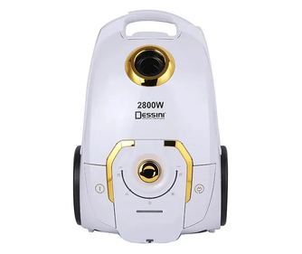 Usisavač s vrećicom, bijeli, 2800 W