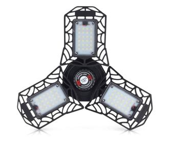 LED radna svjetiljka za garažu Klausstech, snaga 60 W, LED tehnologija, temperatura boje 6500 K, 3 podesiva LED panela