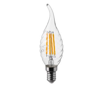 Bec Led E14 4w 4000k (filament stil lumanare)