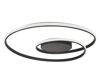 LED mennyezeti lámpa 48w állítható fényerővel - Fekete