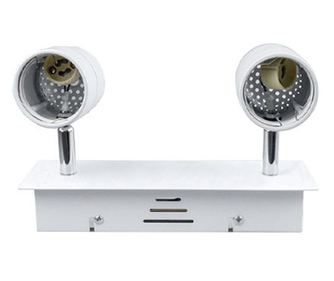 Mennyezeti lámpa 2 izzó állítható szögben