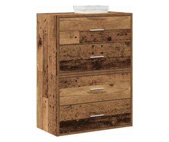 Шкафове с 2 чекмеджета 2 бр 60x31x40 см инженерно дърво