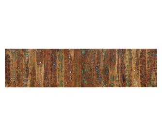 Табла за глава Multicolour 200 cm Масивна дървесина Reclaimed