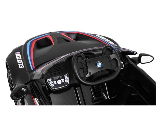 BMW M6 GT3 електрически автомобил, черен
