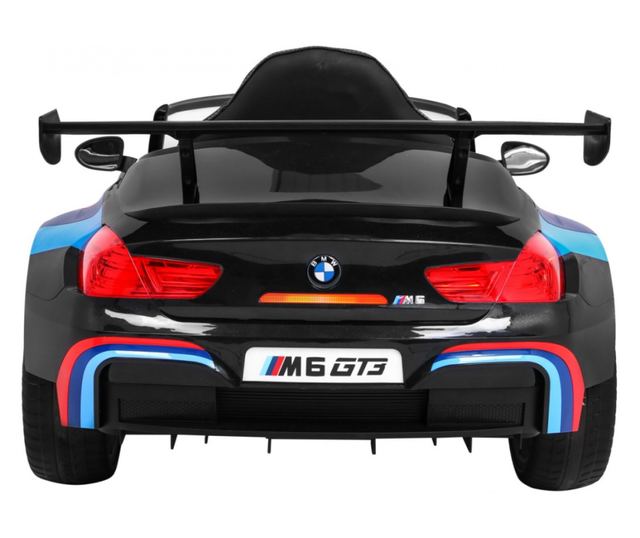 BMW M6 GT3 електрически автомобил, черен