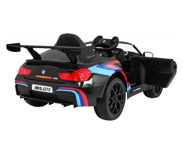 BMW M6 GT3 електрически автомобил, черен