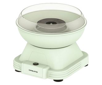 Vattacukor gép CREATE, Retro, mindössze 3 perc alatt kész, cukorkapacitás 7/10 gr, tartós anyagok, könnyen kezelhető, csúszásmen