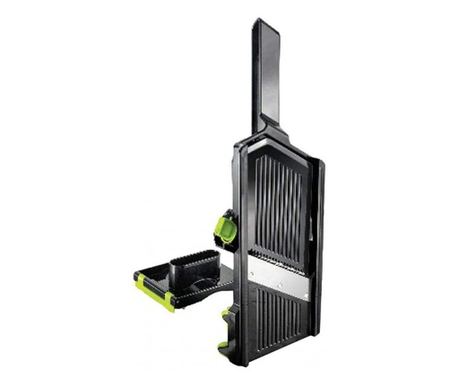 Mandolin reszelő Ibili-Easycook, rozsdamentes acél/műanyag, 32 cm, fekete/zöld