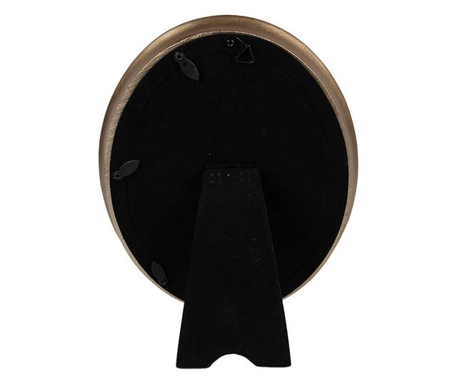 Χρυσή Πολυρητινούχος κορνίζα για τοίχο ή τραπέζι, 14x2x19 εκ., 10x15 εκ.