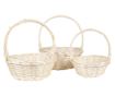 Set 3 košar 33x12/36 cm, 27x11/31 cm, 22x9/26 cm