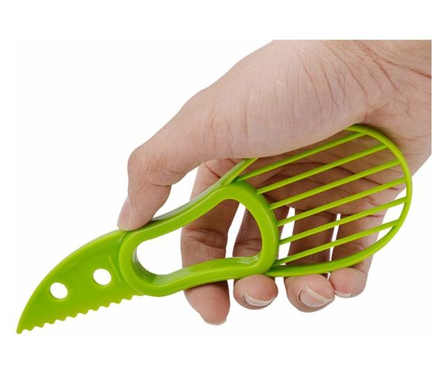Feliator avocado Koopman, plastic, 18 cm, verde