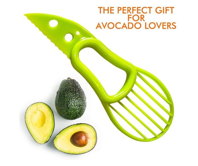 Feliator avocado Koopman, plastic, 18 cm, verde