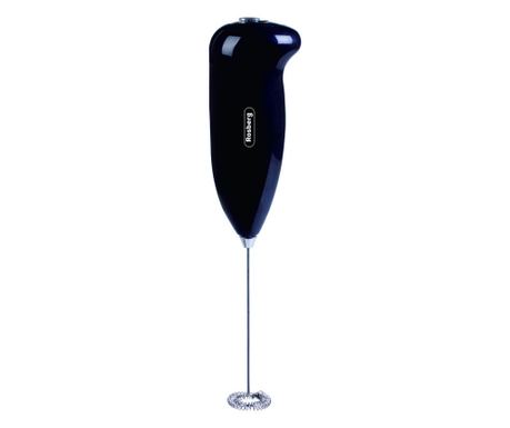 Миксер за фрапе Rosberg R51163B, Бъркалка 11 см, 2xAA, Черен
