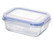 Caserola alimente Judge, sticla borosilicata, 15x11x5.8 cm, transparent/albastru thumbnail 2