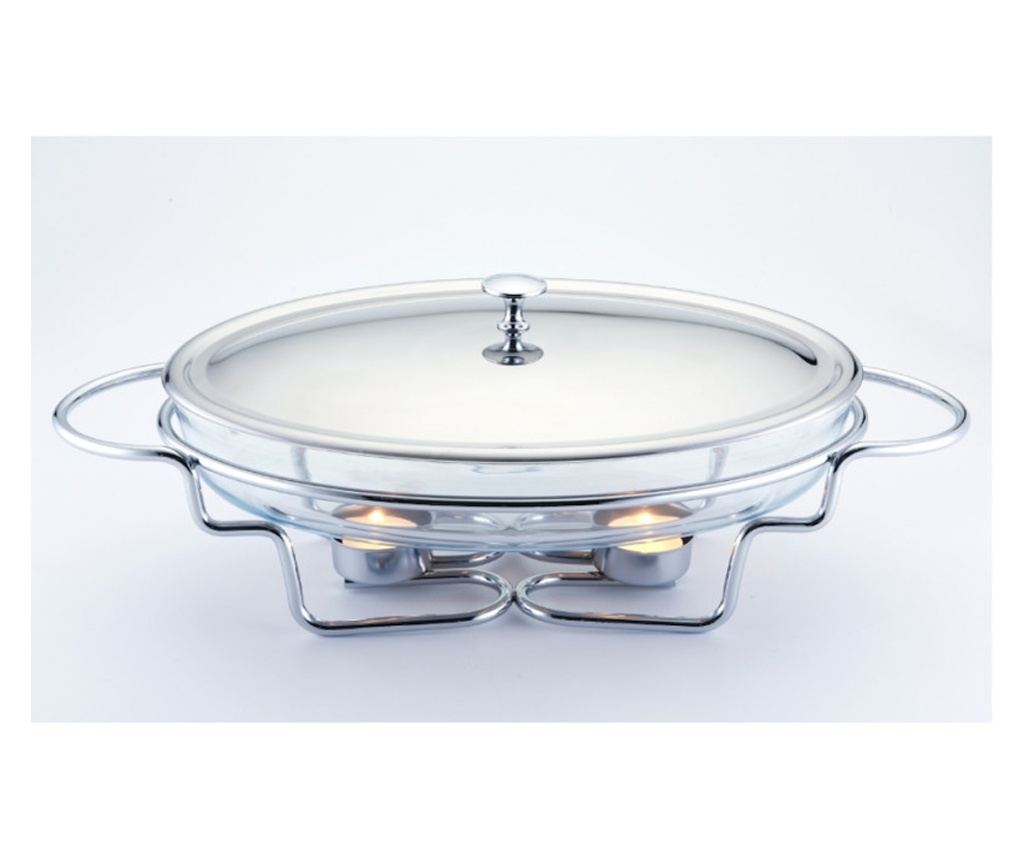 Bohmann BH 2007-30CG Σκεύος Bain Marie, 3L, Καπάκι, Βάση, Ανοξείδωτο Ατσάλι - 2
