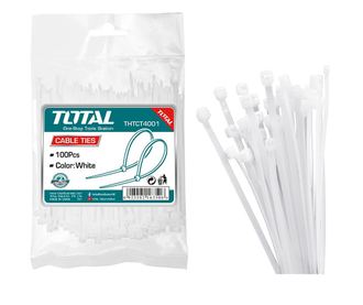Coliere de plastic TOTAL - 100buc - 400mm