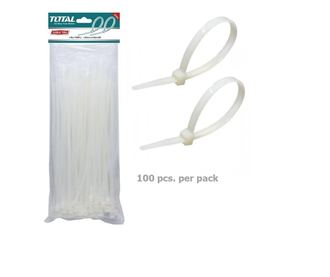 TOTAL - Coliere de plastic - 100buc - 300mm